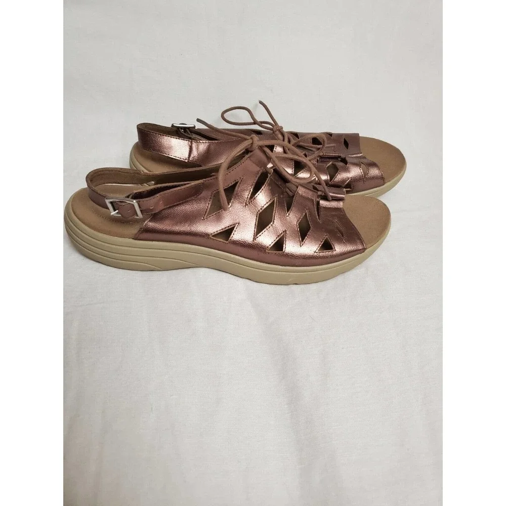 Hotter Comfort Concept Imogen Blush Pink Sandals Women's Size US 11 EU 41